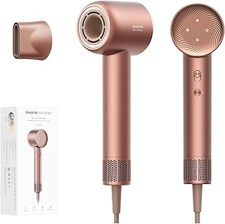 Dreame Glory Hair Dryer, Fast Drying, 300 Million Negative Ionic Blow Dryer, 110,000 RPM Motor High-Speed, Lightweight, Low Noise Hairdryer For Travel