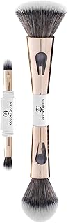Colors Queen 4 in 1 Multifunctional Makeup Brush Set with Foundation Brush, Powder Brush, Eyeshadow Blending Brush & Flat Brush | Feathery Soft Bristl