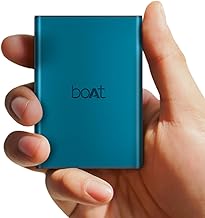 Boat Energyshroom PB400 Pro 20000 mAh 22.5W Pocket Size, Compact Power Bank, Fast Charging (2X Output Ports, Supports Android, iPhone, Tablets, Earbud