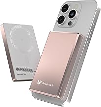 UltraProlink 10000 mAh Slimmest Wireless Magnetic Mag-Safe Power Bank | 22.5W Type C Port with PD-PPS Support | for iPhone Series 16,15,14,13 | Made i