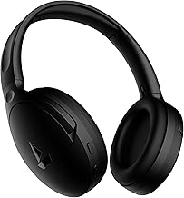 Boat Rockerz 551ANC Bluetooth Hybrid Active Noise Cancellation Over Ear Headphones with Up to 100H Playtime, ASAP Charge, Ambient Sound Mode &Dual EQ