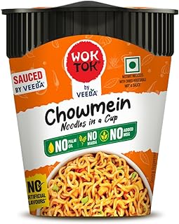 Wok Tok by Veeba Chowmein Noodles in a Cup (92.5G)