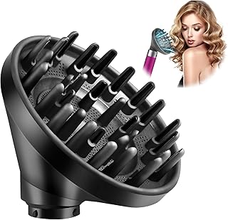 Zorzel Universals Hair Diffuser, Hair Dryer Diffuser Attachment, Professional Salon Tool for Curly or Wavy Haiir Styling, Say Goodbye to Dry and Frizz