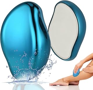 Crystal Hair Remover for Women and Men, Painless Hair Eraser with Epilator Nano Glass Technology Suppresses Hair Growth Speed Reusable Hair Removal Sm