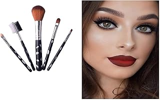 Boxo Combo Of Professional Makeup Brush Set Of 5 For Women and Girls for Home and Salon Use