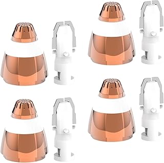 4 Sets Eyebrow Trimmer Replacement Heads Supplies Eye Brow Epilator Women|Epilators & Electrolysis|Health & Beauty
