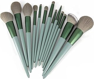 Gleva Soft Fluffy Makeup Brushes, Kabuki Liquid Foundation Powder Concealers Eye Shadow 13 Pcs Brush Set Professional Blush, Face Powder, Highlighter,