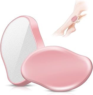 Magic Crystal Hair Eraser for Women & Men | Painless Hair Removal & Exfoliation Tool for Smooth Skin | Washable & Reusable Crystal Epilator for Arms,