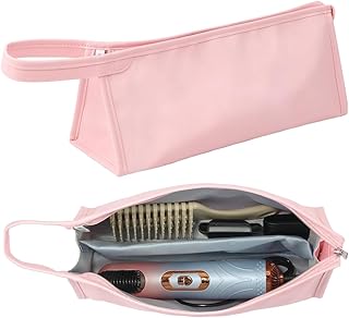 MAYCREATE® PU Leather Travel Case for Airwrap Styler Supersonic Hair Dryer, Waterproof Anti-Scratch Dustproof Shockproof Protection Portable Storage B