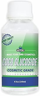 Coco Glucoside -Natural Surfactant, for Skin, Shampoo, Body Wash, Shower Gel – 240 ml