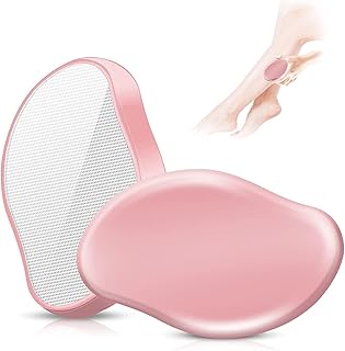 Crystal Hair Eraser for Women & Men | Painless Hair Removal & Exfoliation Tool | Reusable Washable Crystal Epilator for Arms, Legs, Back & Body | Smoo