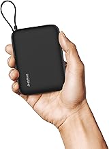 Stuffcool Maverick Mini 20,000mAh Powerbank with 20W Built-in Lightning & Type-C Cables, 22.5W USB-A Fast Charging for iPhone, Samsung, Pixel, OnePlus