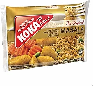 Koka Original Masala Flavour Instant Noodles, 85g, Indian-Style Spiced, pack of -5