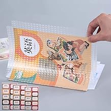 Book Biding Cover Transparent Paper Sticker Book Cover Film,Waterproof School Textbook Protective Case Cover, Cut Self-Adhesive A4 Book Cover Paper St