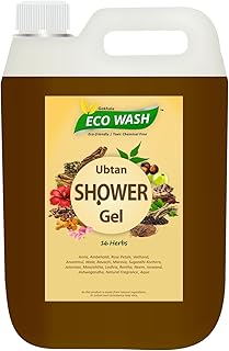 Ubtan Body Wash Shower Gel Twin Pack (5 Litre) – Gentle Exfoliating Formula with Turmeric, Neem & Saffron for Healthy, Glowing Skin
