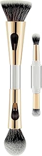 4 in 1 Makeup Brush Set – Foundation, Powder, Eyeshadow & Travel Makeup Brush | Compact Portable Brush Kit with Soft Synthetic Bristles for Women & Gi