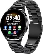 GameSir Active 5 Smart Watch AMOLED Display 1.3" Screen, 360 * 360 Resolution, IP68 Waterproof with Multiple Watch Faces Bluetooth Calling Round Dial