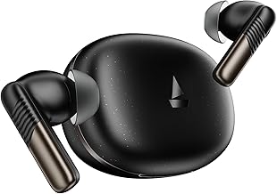 Boat Airdopes Prime 412, 4Mics AI-ENx Tech, 50 Hrs Battery, Multipoint Connectivity,Fast Charge, App Support, Bluetooth Earbuds, TWS Ear Buds Wireless