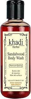 Herbigiri Herbal Glowing Skin Body Wash, Enriched With Sandalwood Extracts Soap-Free, Paraben-Free, pH Balanced Shower Gel (210 ML)