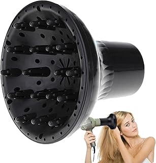 Kresal Hair Diffuser, Universal Hair Dryer Diffuser For Curly Hair and Natural Hair, Professional Hair Diffuser Attachment Fits 99.9% Blow Dryer Nozzl