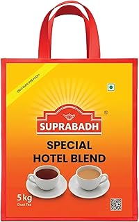 Suprabadh Special Hotel Blend | Strong CTC Dust Powder | Rich Aroma & Bold Flavor | Perfect for Milk Chai & Masala | Premium Quality Daily Use tea for