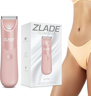 Zlade Summer LITE Bikini Trimmer For Women | Private parts, Underarms, Arms, Legs & Body | Soft Ceramic Blades | No Nicks or Cuts, No Skin Irritation