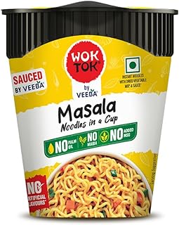 Wok Tok by Veeba Masala Noodles in a Cup (92.5G)
