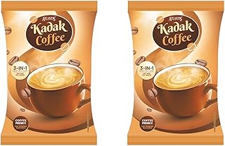 ATLANTIS Kadak 3 In 1 Instant Coffee Premix Powder For Vending Machines 2 Kg (Premix Contains Coffee, Milk And Sugar) For Vending Machines And Manual