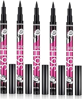 12pc Pack 36hr Eyeliner ||Jet Black Color ||Waterproof|| Quick Dry|| Matte Natural Organic|| For Babies Women Girls Beauty Tools- Pack Of 12pc/Box