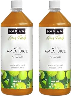 Kapiva Wild Amla Juice (2L) | Suitable for healthy Hair & Skin | Detox juice for weight loss | Natural Source of Vitamin C | Organic & Natural Made Wi