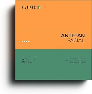 Kanpeki Anti-Tan Facial Kit – 4-Step Skincare Ritual for Tan Removal, Skin Brightening, Hydration, Soothing Sun-Stressed Skin & Boosting Natural Glow