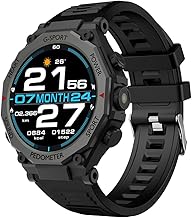 Toreto Corefit Smartwatch with 1.52” HD IPS Display, IPX65 Water Resistant, Multi-Sports Tracking, Built-in Flashlight, Bluetooth Calling v5.0,10 Days