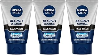 NIVEA Charcoal Face Wash, 100ml (Pack of 3)