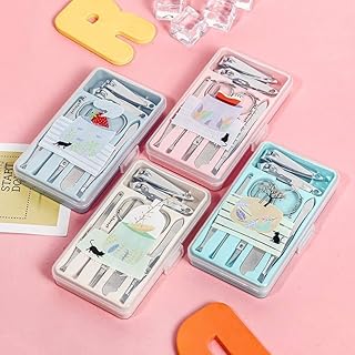 7-Piece Nail Clippers Set | Stainless Steel Professional Grooming Kit | nail clipper set for women | Cute nail cutter set | travelling nail clipper se