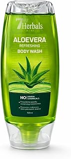 Aloevera Refreshing Body Wash, No Harsh Chemicals, Gentle Cleansing, 100ml