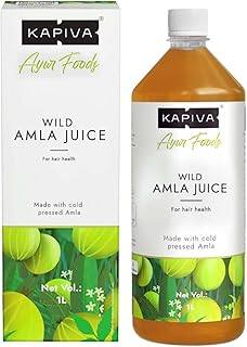 Kapiva Wild Amla Juice 1L|Suitable For Healthy Hair & Skin|Detox Juice For Weight Loss|Natural Source Of Vitamin C|Organic & Natural Juice Made With C