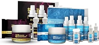 Professional Facial Kit for Glowing Skin – Complete At-Home Skincare Regimen for Deep Cleansing, Nourishing, Hydrating & Radiant Complexion | Suitable