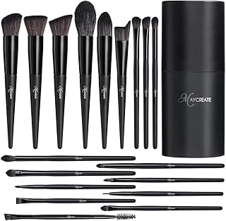 MAYCREATE® Makeup Brush Set 18pcs Premium Synthetic Makeup Brushes Set Makeup Tools Full Set Makeup Brush for Beginners Makeup Artists