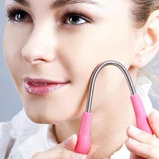 Face Epilator for Women Facial Hair Remover Spring Threading Tool Multicolored chin, cheek, and upper lip. (1)