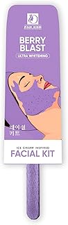 Berry Blast Ultra Whitening Facial Kit with Korean Sheet Mask | Brightening, Pigmentation & Dark Spot Care | Berry Extracts, Aloe Vera, Niacinamide |