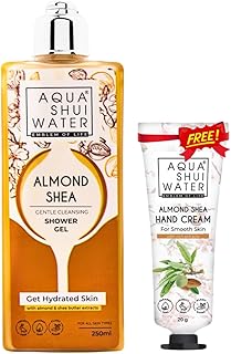 Body Wash Shower Gel for Men & Women – 100% Soap-Free & Paraben-Free, pH-Balanced Tan Removal Formula for Dry Skin With Almond & Shea Butter + FREE 20