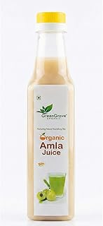 GREENGROVE ORGANIC Amla Juice 500ml | Organic Indian Gooseberry Juice Rich in Natural Vitamin C & Antioxidants | Daily Wellness Drink for Immunity Sup