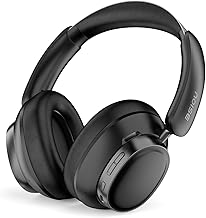 Noise Airwave Max 6 Wireless Bluetooth Headphones (2026 Launch), Hi-Res LDAC Audio, Adaptive ANC 45dB, 120H Battery, Low Latency 80ms, Deep Bass, Over