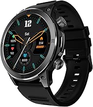 Noise Endeavour (Smartchoice) Rugged Design 1.46" AMOLED Display Smart Watch, BT Calling, SoS Feature, Rapid Health & 100+ Sports Modes- (Black)
