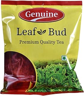 Genuine Leaf Bud Premium QualityTea | Natural & Refreshing Black Tea | 100% Vegetarian | ISO Certified | Packed by Genuine Coffee & Tea, Thrissur | Be
