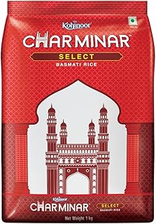 Charminar Select Basmati Rice 1 KG | Value Basmati rice