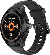 Fastrack VOX Pro Smart Watch with Offline Voice Commands,to-Do List, Rotary Crown, 1.38” TFT Display, BT Calling, 24/7 Health Suite, SpO2, HRM, Sleep
