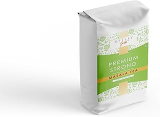 Ketley Gold Premium Strong Masala Tea 5kg | 100% Assam Chai Powder with Spices | All Natural | 250g - Pack of 20