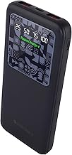 ZEBRONICS MB10000S15 Power Bank, 10000 mAh, Rapid Charge, 22.5W Output, Dual USB Output, PD 3.0 Type C, Built in Protections, Percentage Indicator, Ma