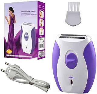 Electric cordless professional heavy duty fully waterproof epilator(White, Purple)